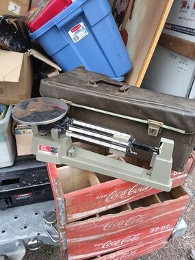 Ohaus Triple Beam Balance Scale With Original Case